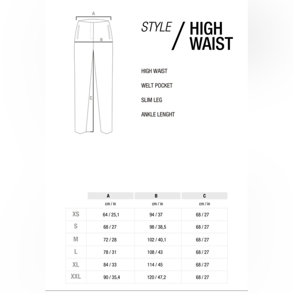 HIGH-WAISTED PANTS - Picture 7 of 8